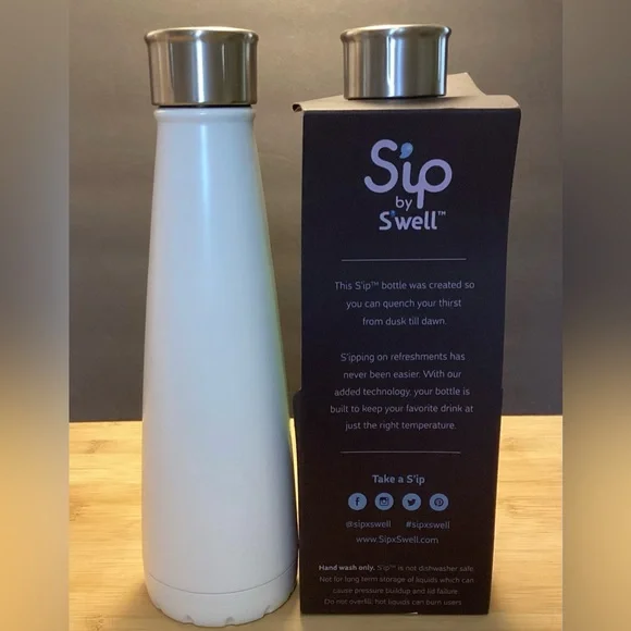 Set of 2 Sip by S’well Water Bottles - Picture 2 of 5